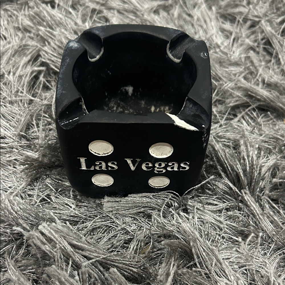 Black Las Vegas Dice Ring